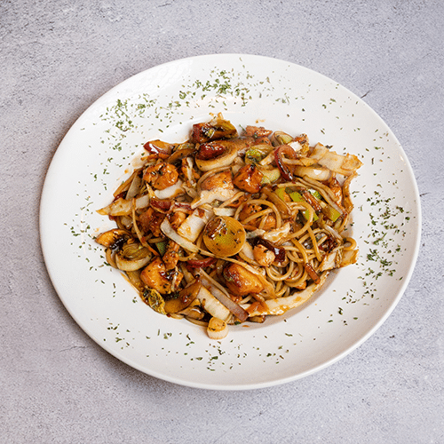 Wok chicken