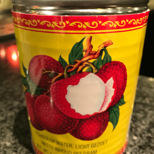Lychee vruchten