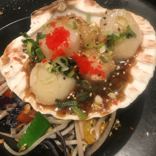 Mix zeevruchten schotel