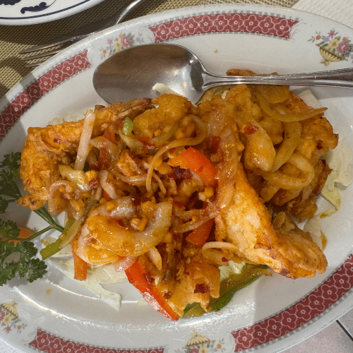 Scampis grillées aux beurre d'ail