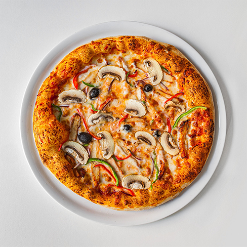 Pizza BBQ chicken