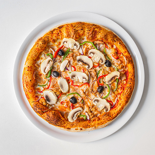 Pizza chicken kebab