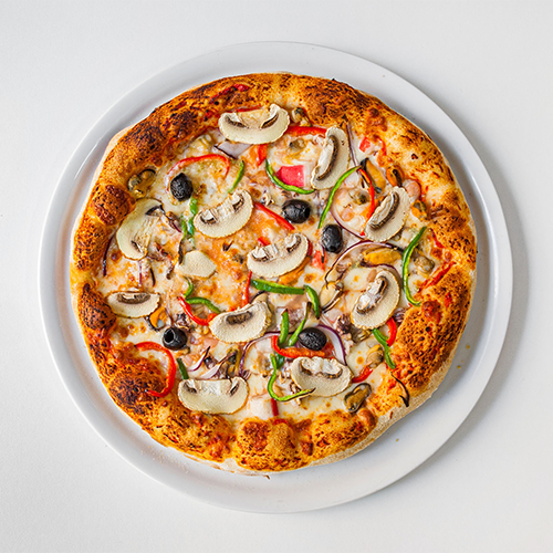 Pizza seafood