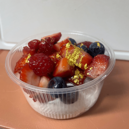 mousse fruits rouge frais