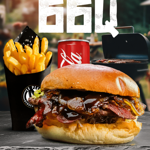 Menu burger BBQ