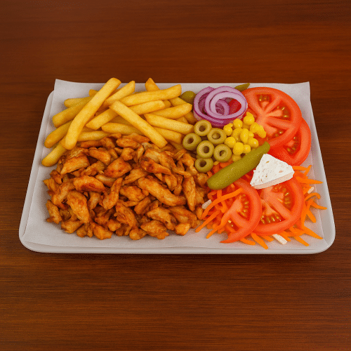 Assiette Pitta Poulet