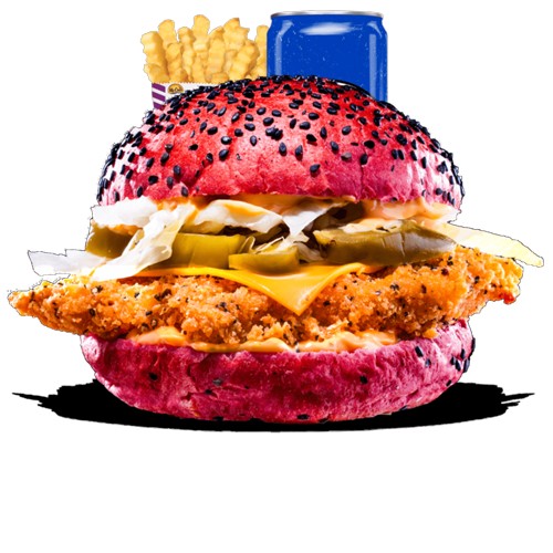 Spicy Legend Burger Menu