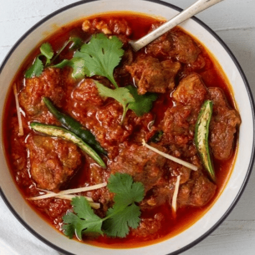 Karahi lamb