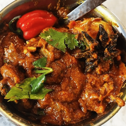 Vindaloo lamb