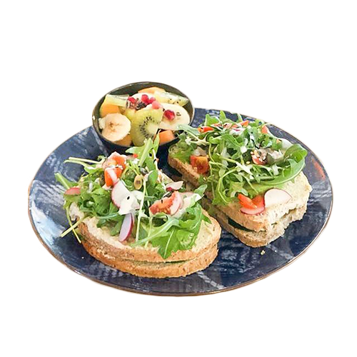 Hummus toast