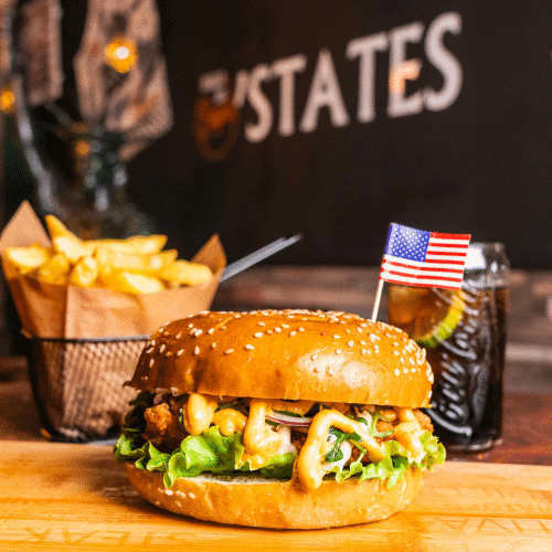 Chicken burger (Only Burger )