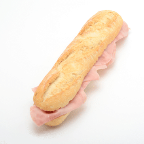 1/2 baguette jambon