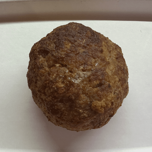 Boulette rotie chaude