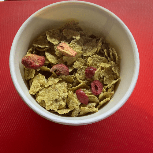 Céréales fruits rouges