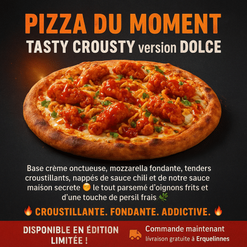 La pizza tasty crousty