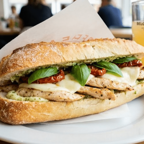 Broodje gerookte zalm