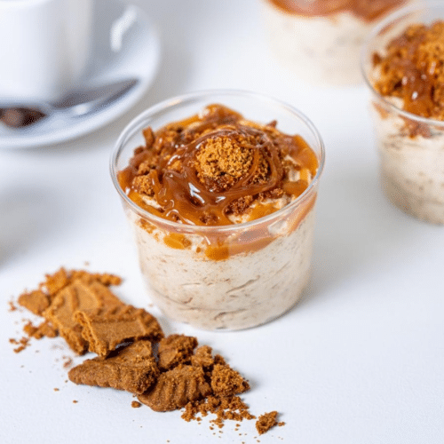 Tiramisu speculoos caramel