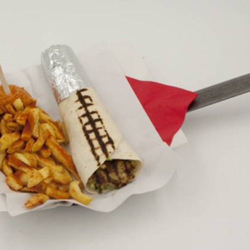 WRAP HAMBURGER FALAFEL