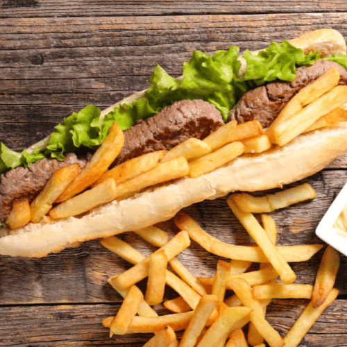 Mitraillette boeuf haché