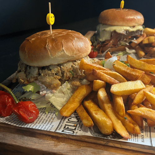 Burger Pulled Chicken