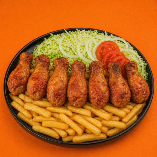 Kippenboutjes schotel