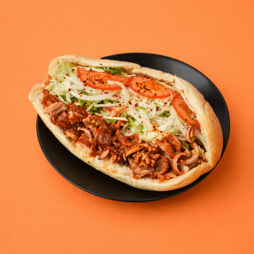 Pitta kip in langebrood