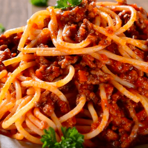 Pâtes bolognaise