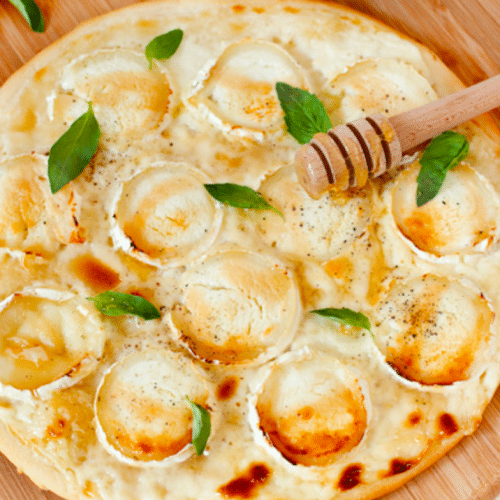 Pizza chèvre miel