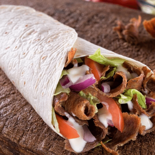 Dürüm pita feta kaas klein