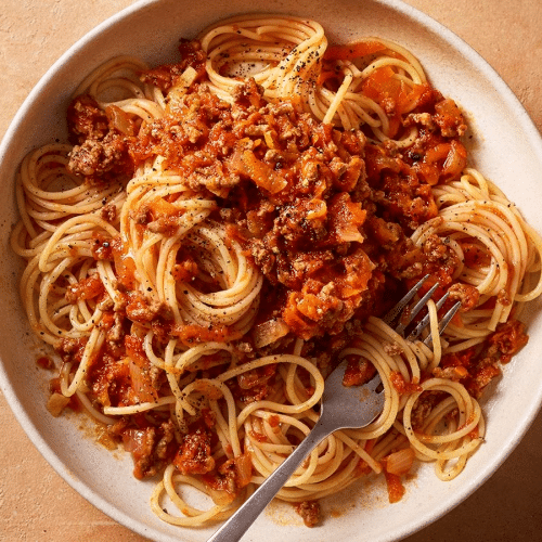 Pasta bolognaise