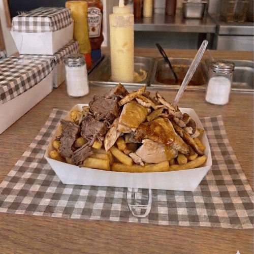 Bakje friet kebab mix