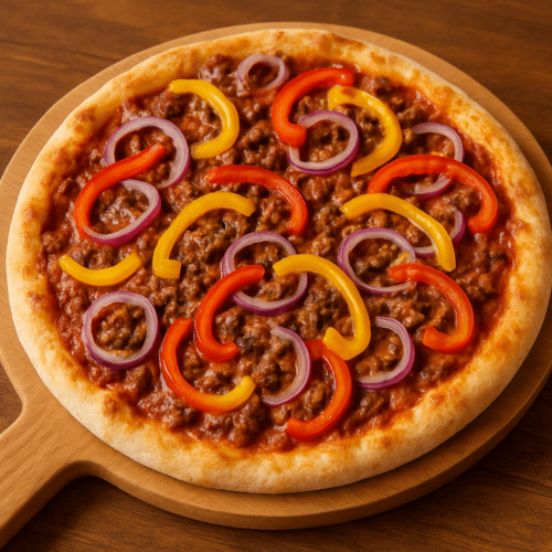 Pizza bolognese classic