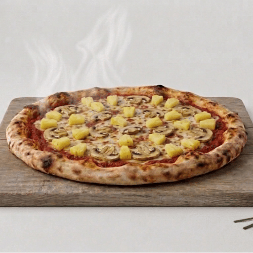 Pizza funghi ananas