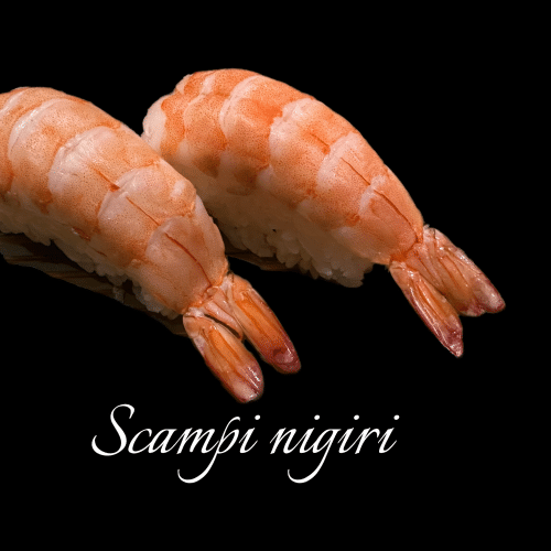 Scampi nigiri (2 stuks)