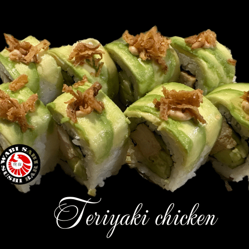 Teriyaki chicken roll