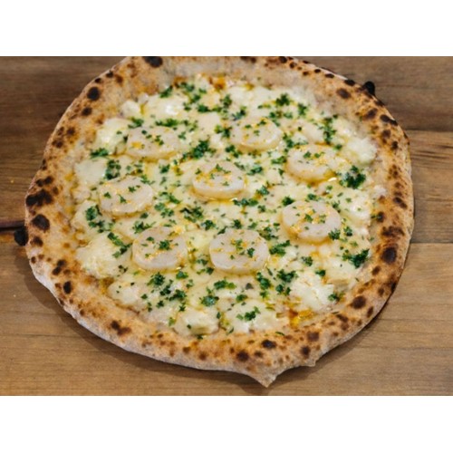 Pizza Mare Bianca (Sint-jakobsschelpen)