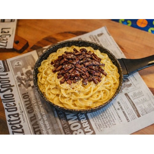 Pasta alla Carbonara di Bovino (halal)