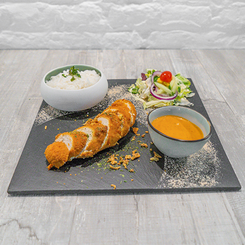 Escalope de poulet pané