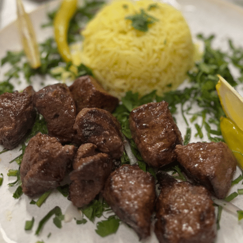 Brochettes d'agneaux