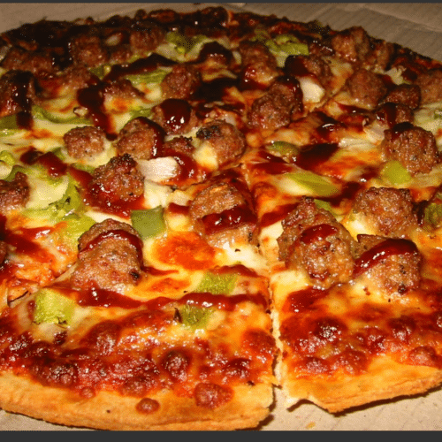 Pizza barbecue meatballs (large)