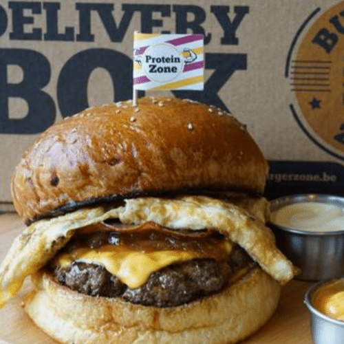 Proteine zone burger menu