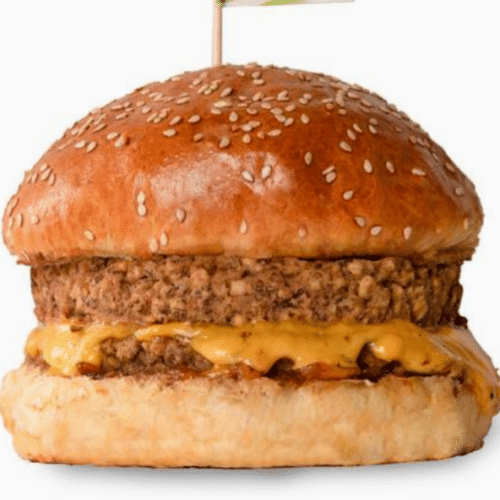 Veggie zone burger menu