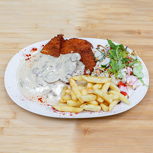Crousty chicken burger