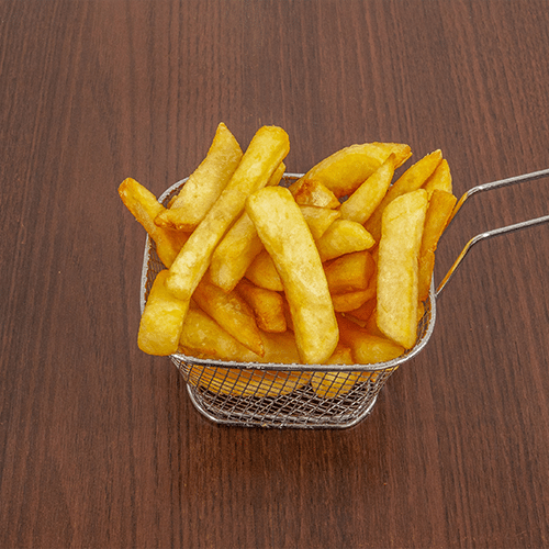 Small portion of fries