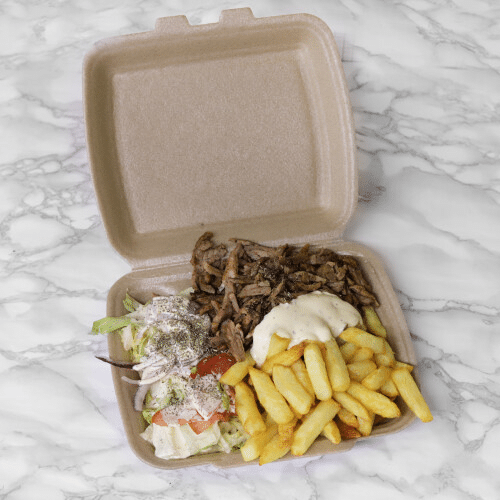 Assiette gyros