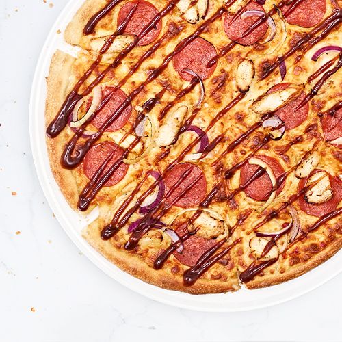 Pizza smokey pepperoni