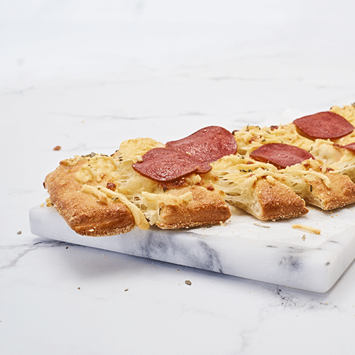 Vegeroni cheesybread