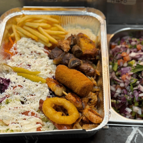 Assiette mixte 1 boisons gratuit