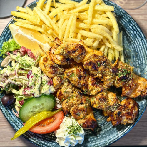 Mini kip brochette