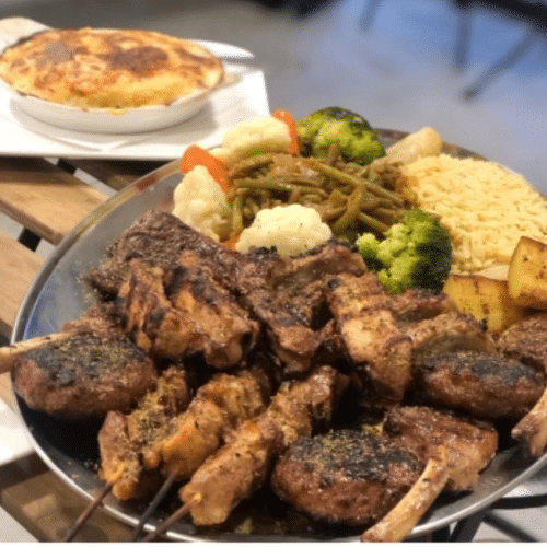 Mixed grill (voor 2 personen)
